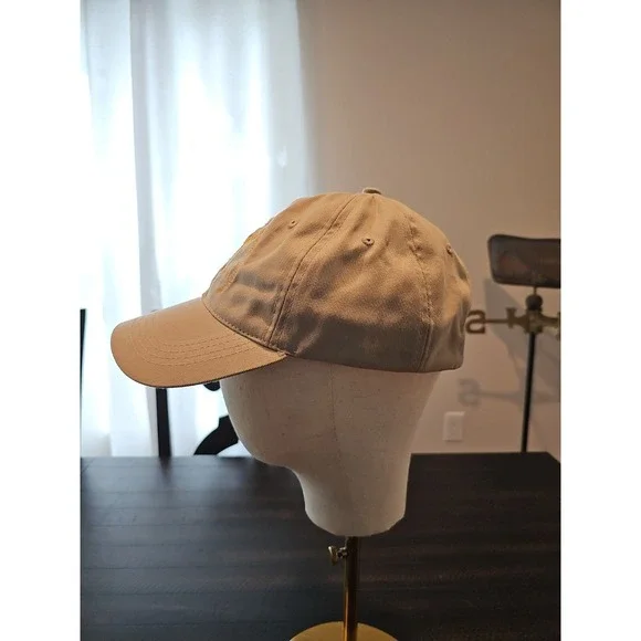 HTT Mens Beige National Estuarine Research Reserve Embroidered Crane Logo Hat - Picture 6 of 9